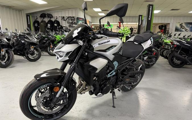 2025 Kawasaki Z900 ABS Galaxy Silver/Metallic Spark Black