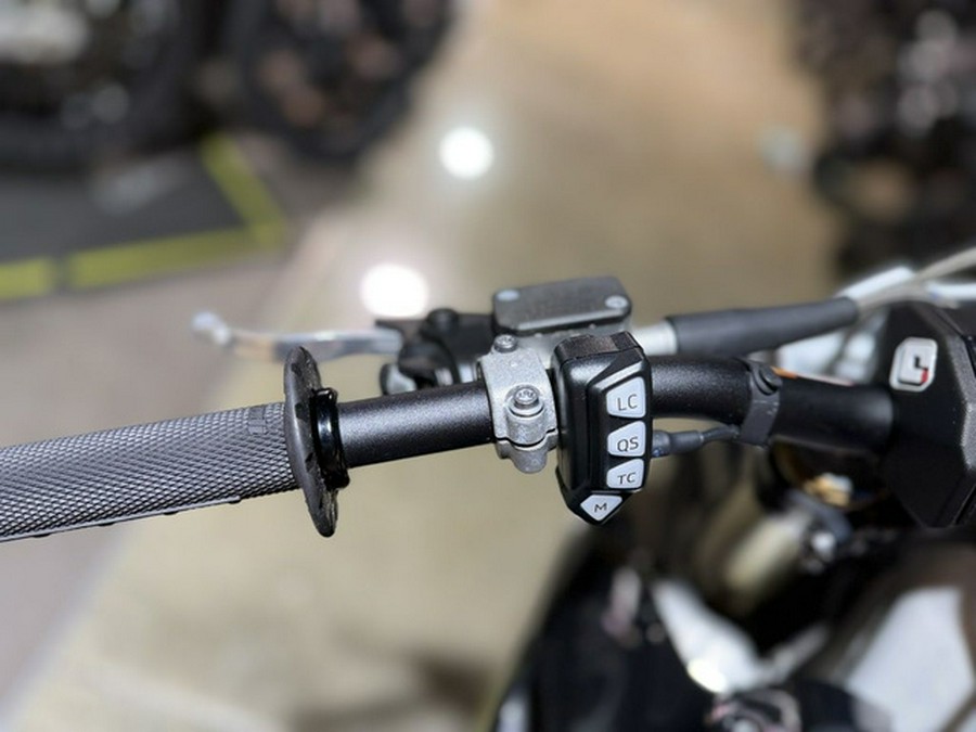 2025 Triumph TF 450-RC Edition Jet BlackPure White