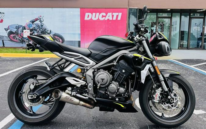 2022 Triumph Speed Triple S Jet Black