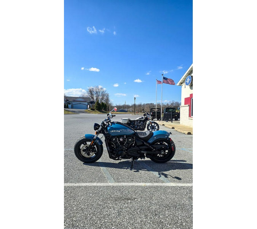 2026 Indian Motorcycle® Scout® Sixty Bobber Limited Storm Blue