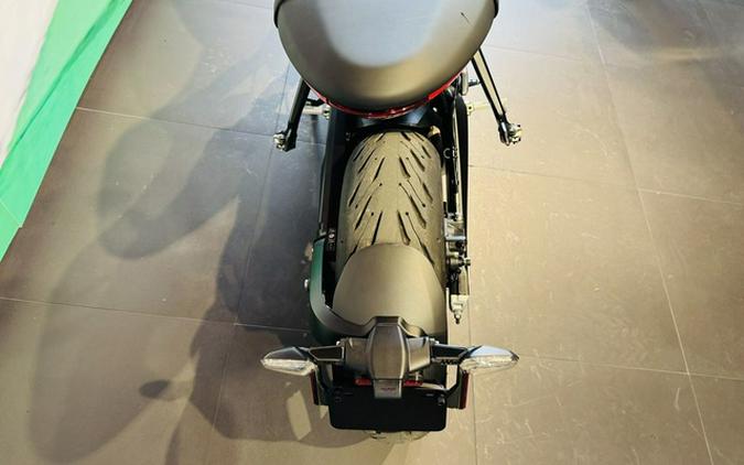 2022 Triumph Trident 660 Silver Ice Diablo Red