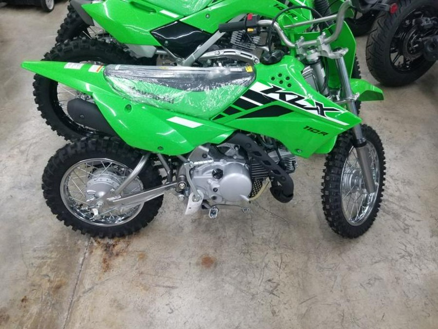 2025 Kawasaki KLX 110R LIME GREEN