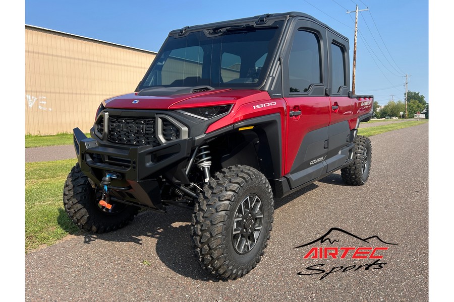 2024 Polaris Industries RGR CREW XD 1500 NORTHSTAR PREM- SUNSET RED Premium