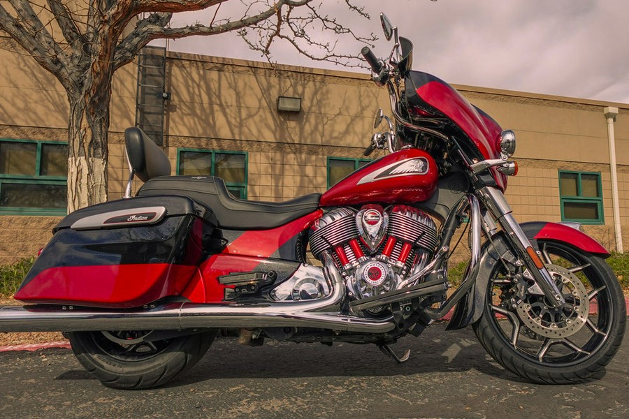 2020 Indian Motorcycle® Chieftain® Elite Thunder Black Vivid Crystal/Wildfire Red Candy