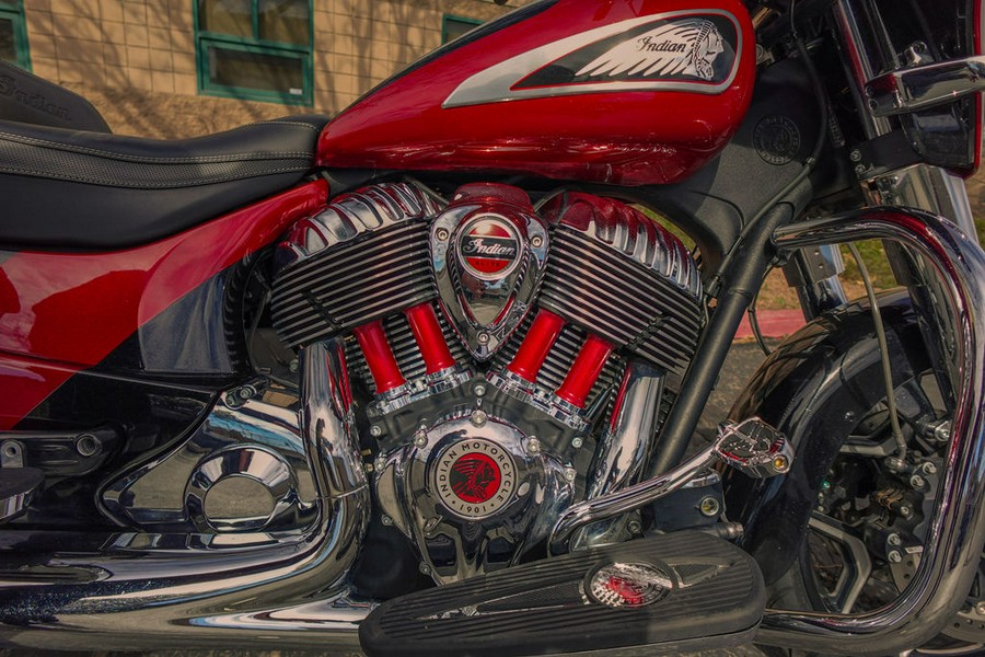 2020 Indian Motorcycle® Chieftain® Elite Thunder Black Vivid Crystal/Wildfire Red Candy