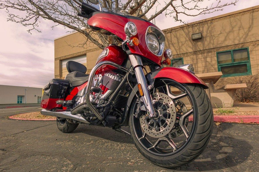 2020 Indian Motorcycle® Chieftain® Elite Thunder Black Vivid Crystal/Wildfire Red Candy