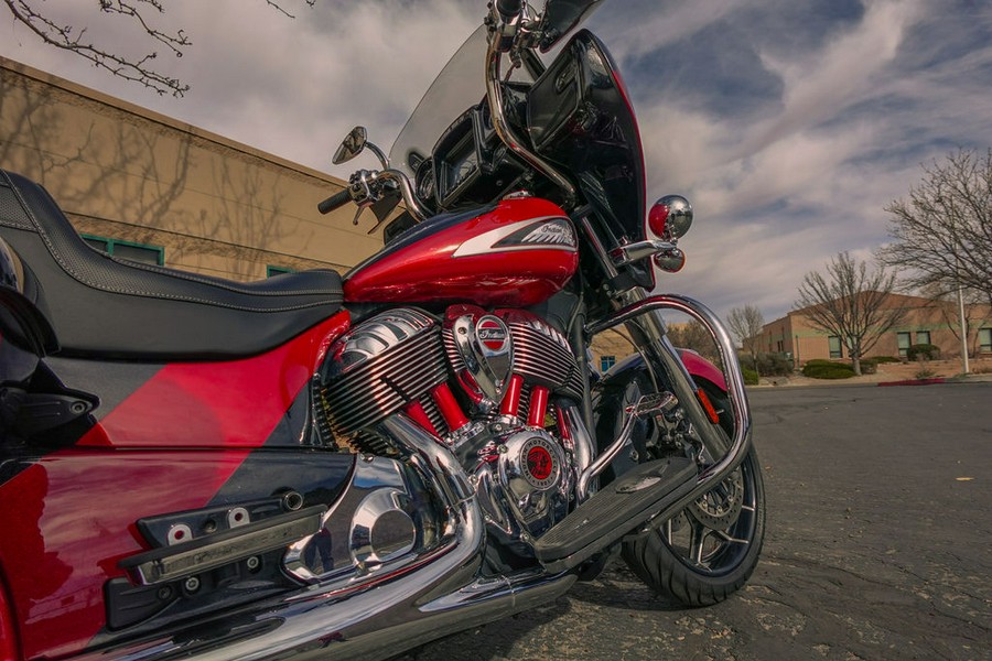 2020 Indian Motorcycle® Chieftain® Elite Thunder Black Vivid Crystal/Wildfire Red Candy