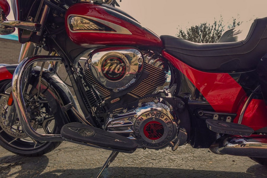 2020 Indian Motorcycle® Chieftain® Elite Thunder Black Vivid Crystal/Wildfire Red Candy