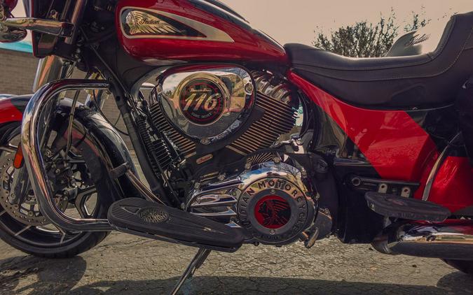 2020 Indian Motorcycle® Chieftain® Elite Thunder Black Vivid Crystal/Wildfire Red Candy