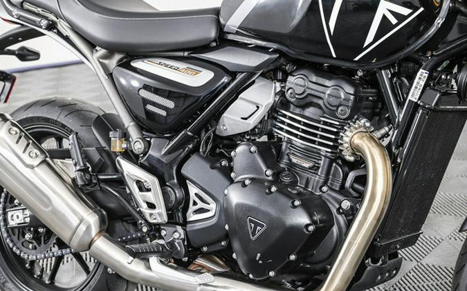2025 Triumph Speed 400 Phantom Black / Storm Grey