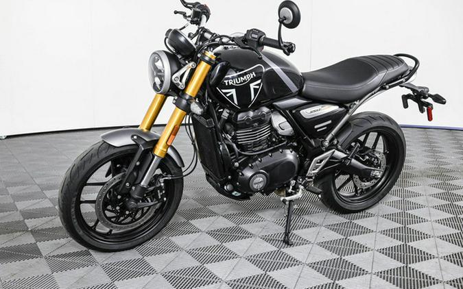 2025 Triumph Speed 400 Phantom Black / Storm Grey