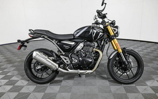 2025 Triumph Speed 400 Phantom Black / Storm Grey