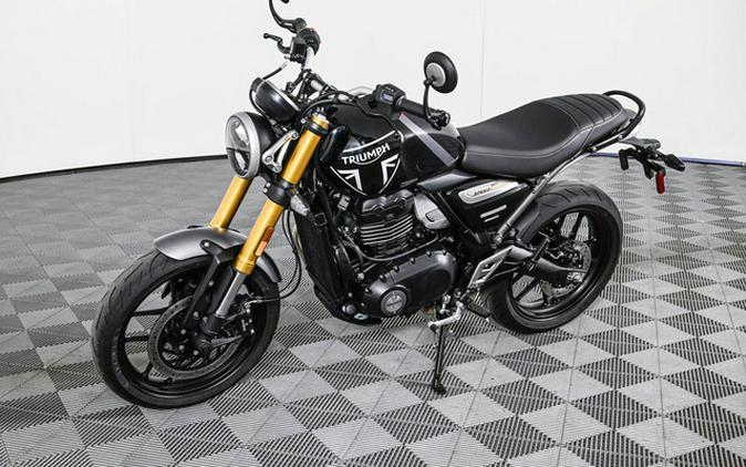 2025 Triumph Speed 400 Phantom Black / Storm Grey