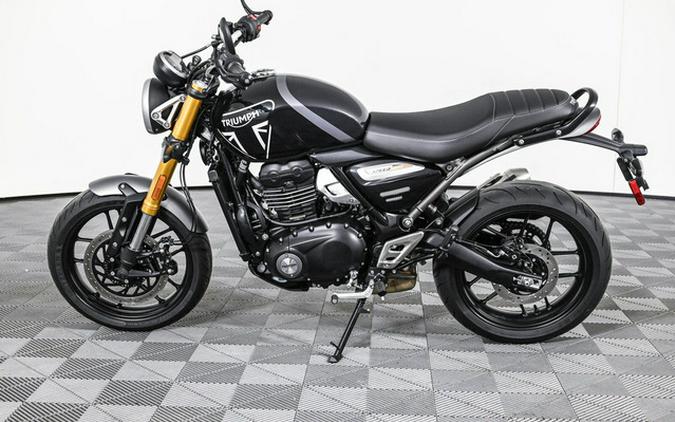 2025 Triumph Speed 400 Phantom Black / Storm Grey