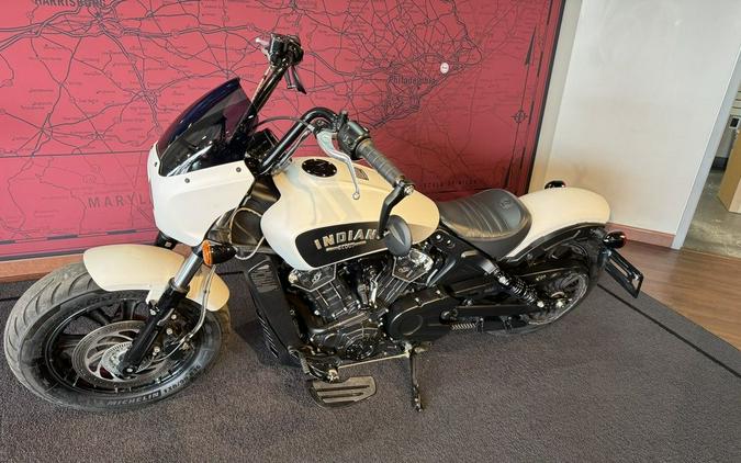 2019 Indian Motorcycle® Scout® Bobber ABS White Smoke