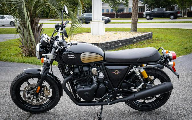 2024 Royal Enfield INT650 Black Ray