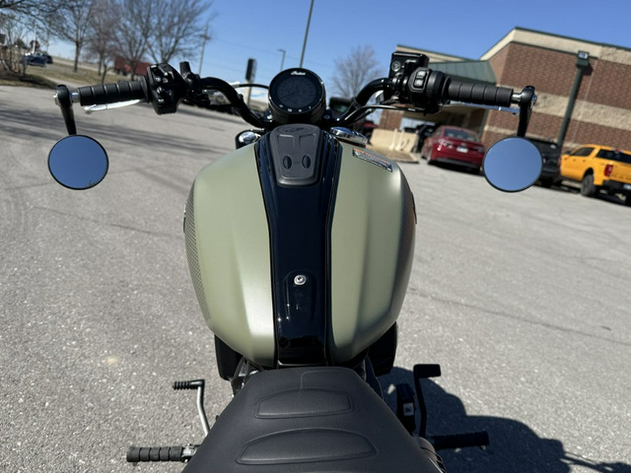 2026 Indian Scout Bobber Limited +Tech Moss Green Smoke