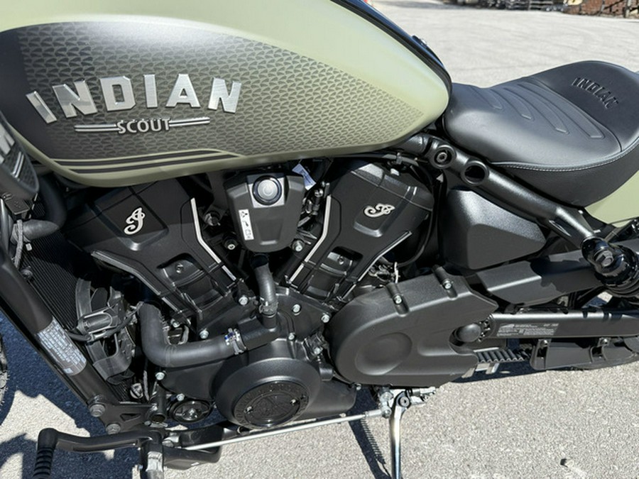 2026 Indian Scout Bobber Limited +Tech Moss Green Smoke