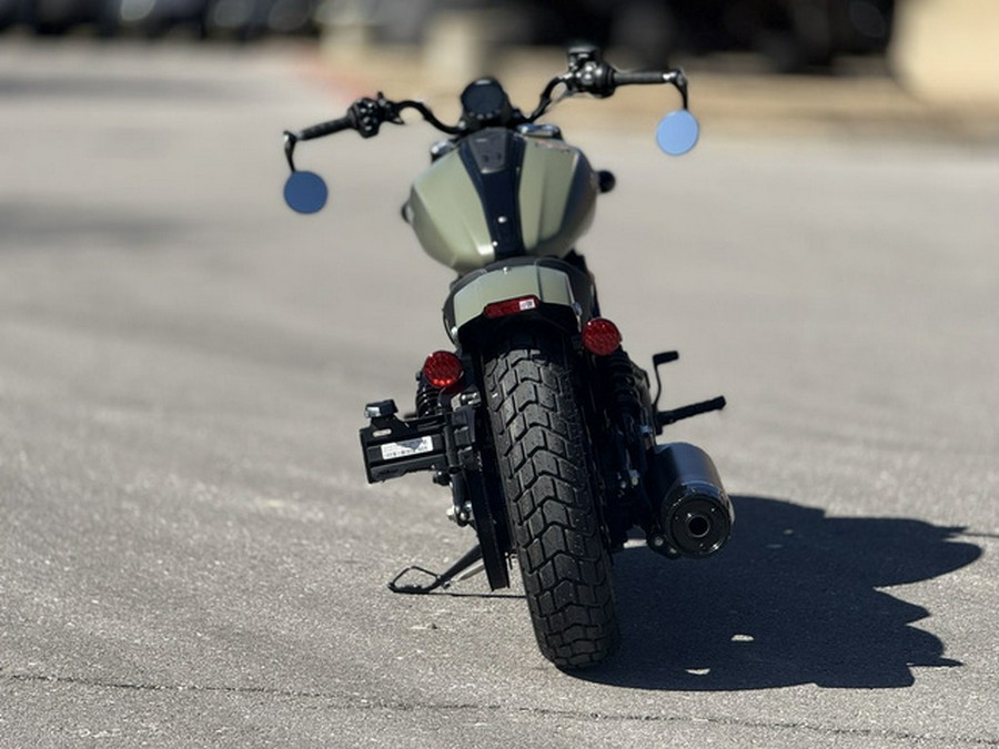2026 Indian Scout Bobber Limited +Tech Moss Green Smoke