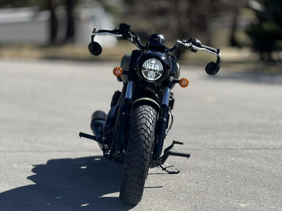 2026 Indian Scout Bobber Limited +Tech Moss Green Smoke