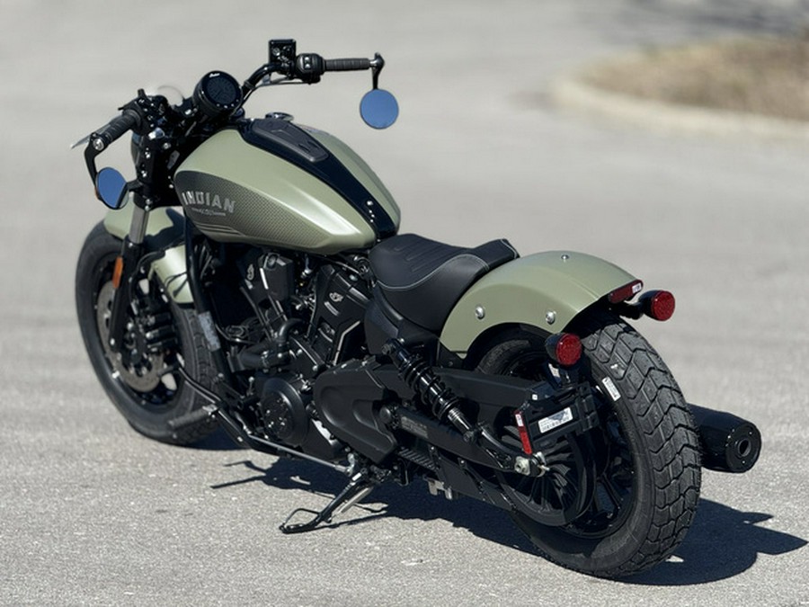 2026 Indian Scout Bobber Limited +Tech Moss Green Smoke