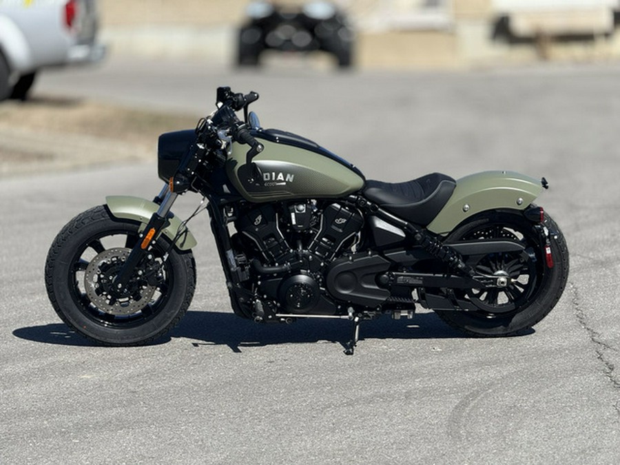 2026 Indian Scout Bobber Limited +Tech Moss Green Smoke
