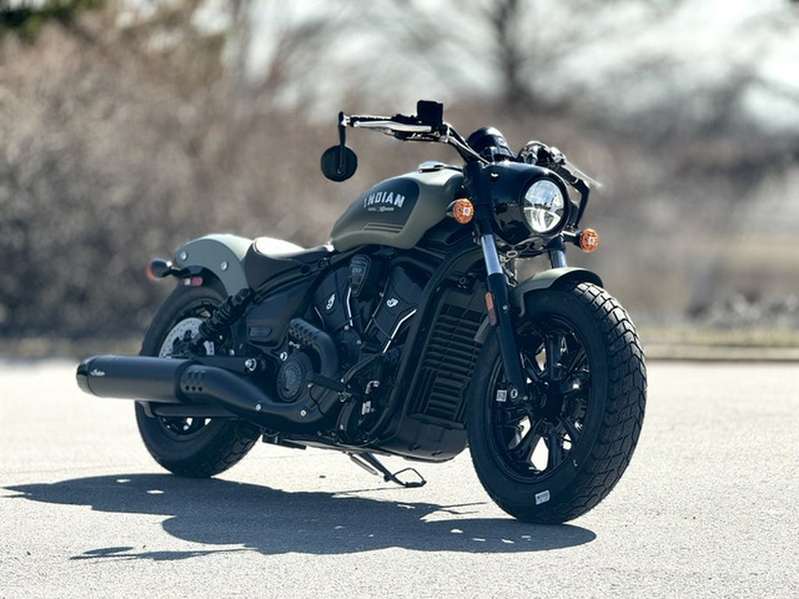 2026 Indian Scout Bobber Limited +Tech Moss Green Smoke