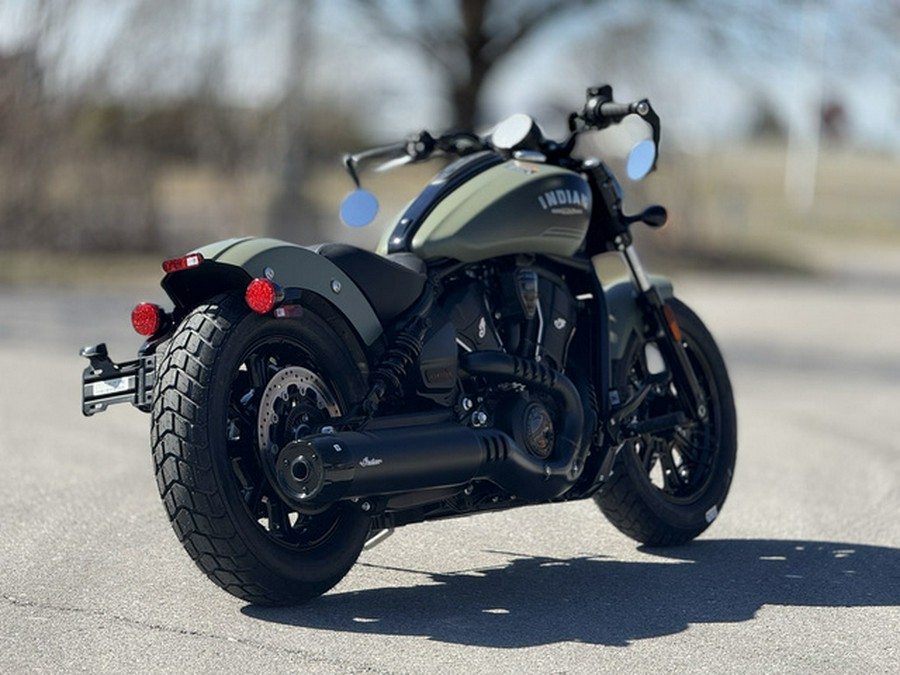 2026 Indian Scout Bobber Limited +Tech Moss Green Smoke