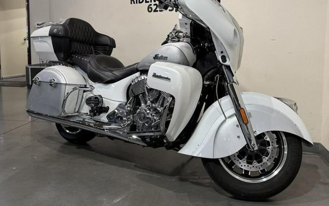 2018 Indian Roadmaster ABS Pearl White Over Star Silver