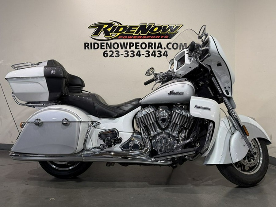 2018 Indian Roadmaster ABS Pearl White Over Star Silver