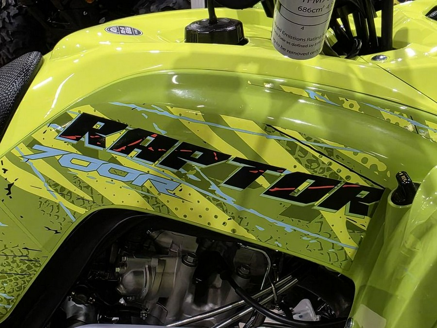 2026 Yamaha Raptor 700R SE