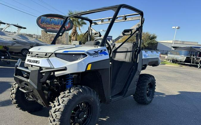 New 2024 POLARIS RANGER XP KINETIC ULTIMATE ICY WHITE PEARL