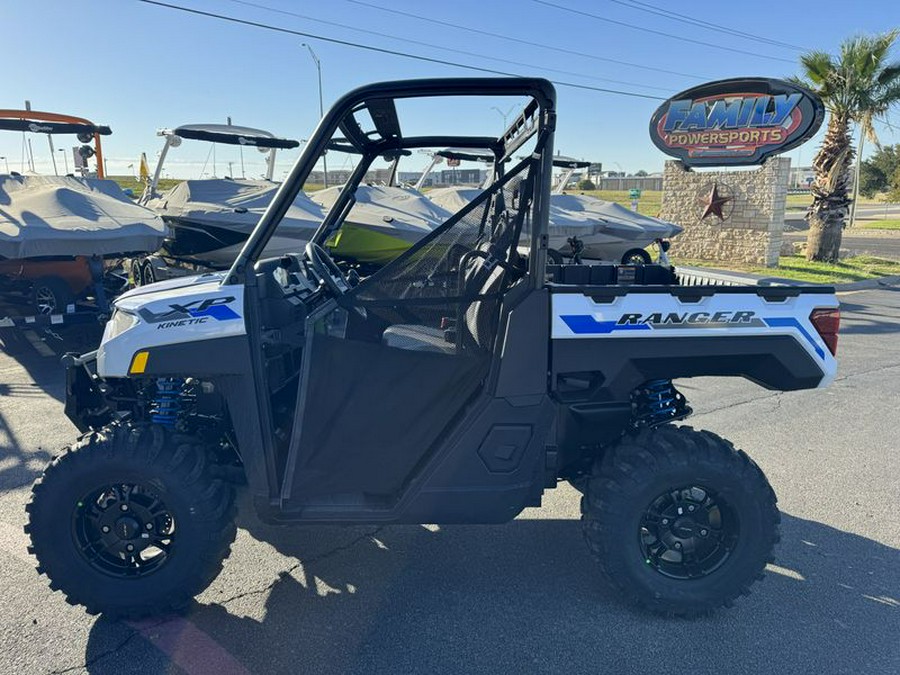 New 2024 POLARIS RANGER XP KINETIC ULTIMATE ICY WHITE PEARL