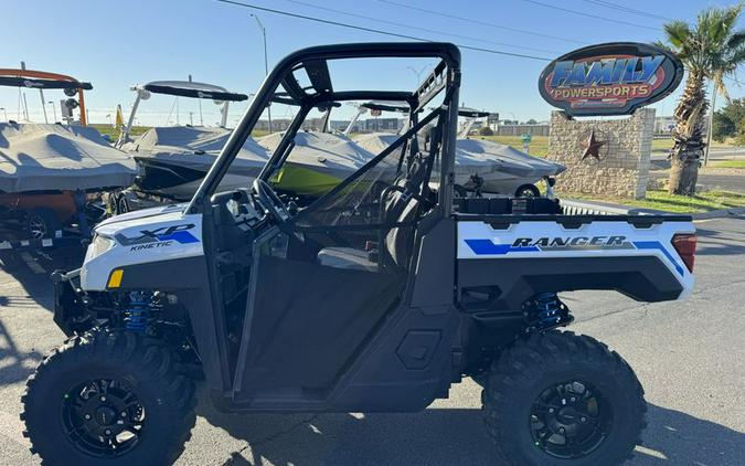 New 2024 POLARIS RANGER XP KINETIC ULTIMATE ICY WHITE PEARL