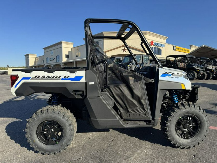 New 2024 POLARIS RANGER XP KINETIC ULTIMATE ICY WHITE PEARL