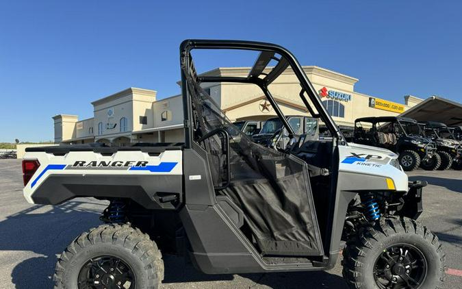 New 2024 POLARIS RANGER XP KINETIC ULTIMATE ICY WHITE PEARL