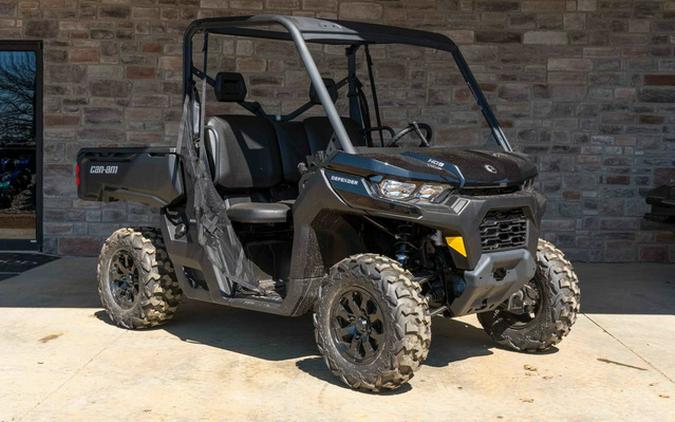 2024 Can-Am Defender DPS HD9 Timeless Black