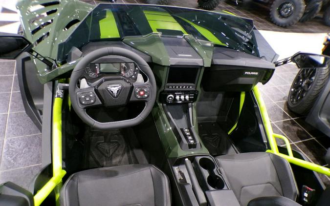 2024 Polaris Slingshot® Slingshot® R AutoDrive Army Green Flash