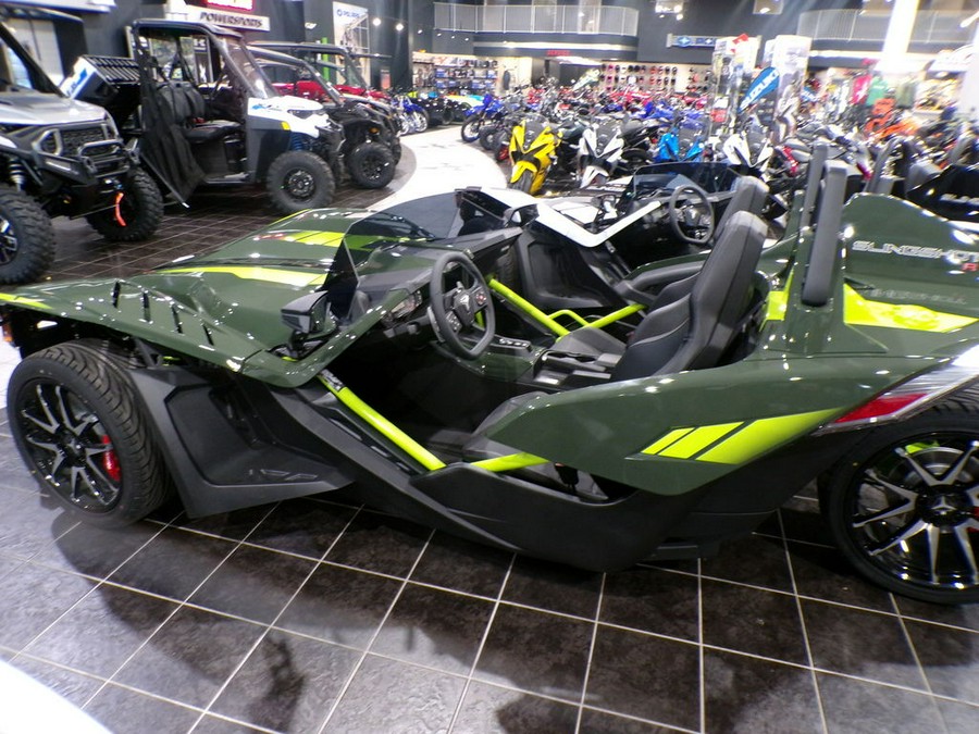 2024 Polaris Slingshot® Slingshot® R AutoDrive Army Green Flash