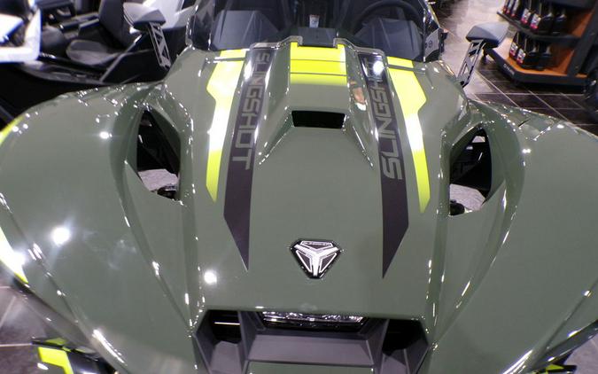 2024 Polaris Slingshot® Slingshot® R AutoDrive Army Green Flash