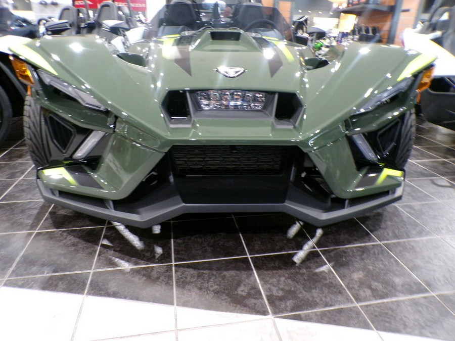 2024 Polaris Slingshot® Slingshot® R AutoDrive Army Green Flash