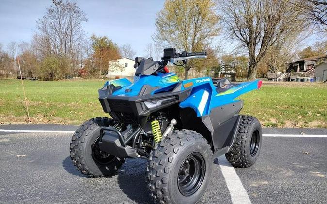 2024 Polaris Industries ATV-24,OUTLAW 70,BLUE/LIME 70 EFI