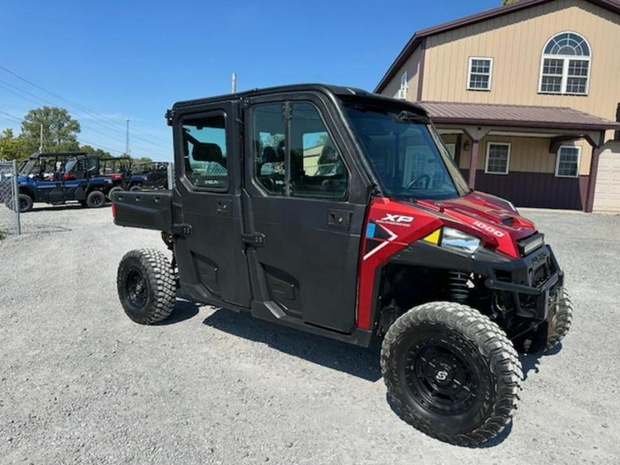 2018 Polaris® Ranger® Crew® XP 1000 EPS NorthStar HVAC Edition Sunset Red Metallic