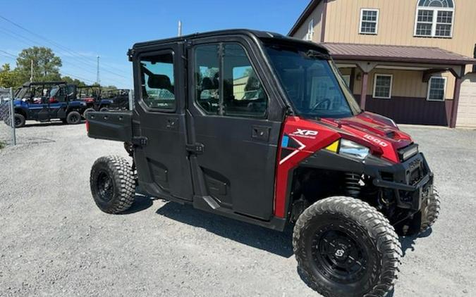 2018 Polaris® Ranger® Crew® XP 1000 EPS NorthStar HVAC Edition Sunset Red Metallic