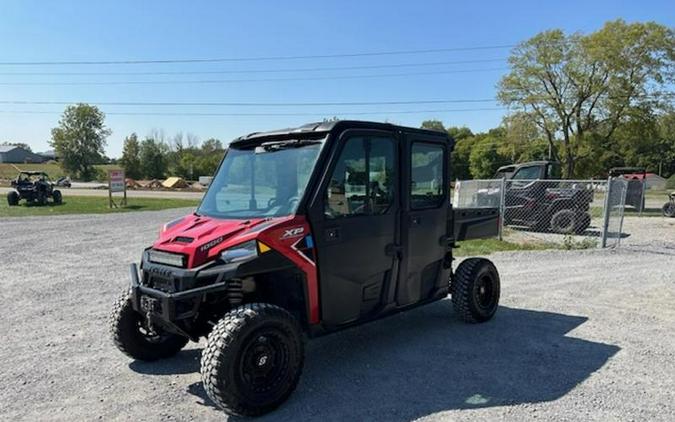 2018 Polaris® Ranger® Crew® XP 1000 EPS NorthStar HVAC Edition Sunset Red Metallic