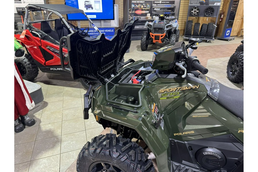 2026 Polaris Sportsman® 570 Premium - 40th Anniversary Ed. - Treeline Green Metallic