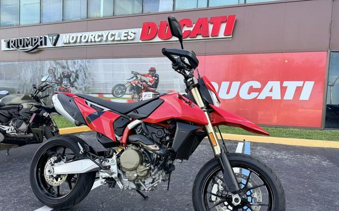 2024 Ducati Hypermotard 698 Mono Red