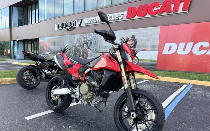 2024 Ducati Hypermotard 698 Mono Red