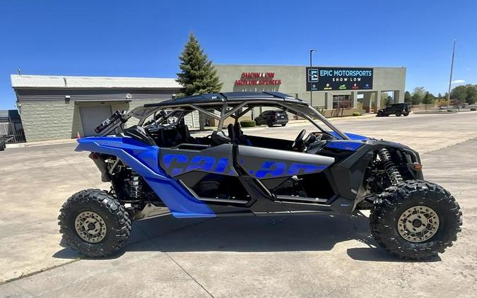 2024 Can-Am® Maverick X3 MAX X rs Turbo RR Dazzling Blue & Carbon Black