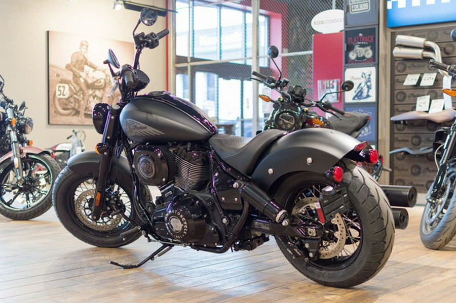 2024 Indian Chief Bobber Dark Horse Black Smoke